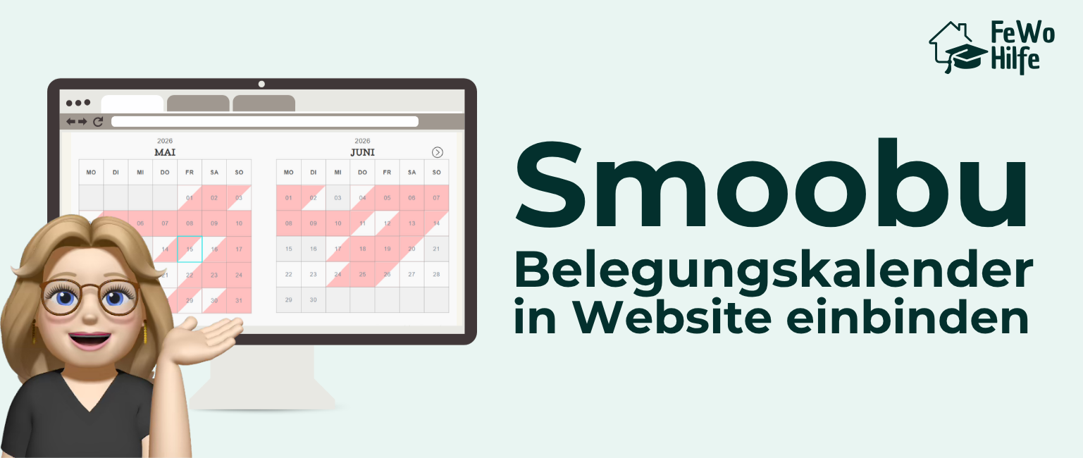 Blogtitelbild Smoobu Belegungskalender in Website einbinden