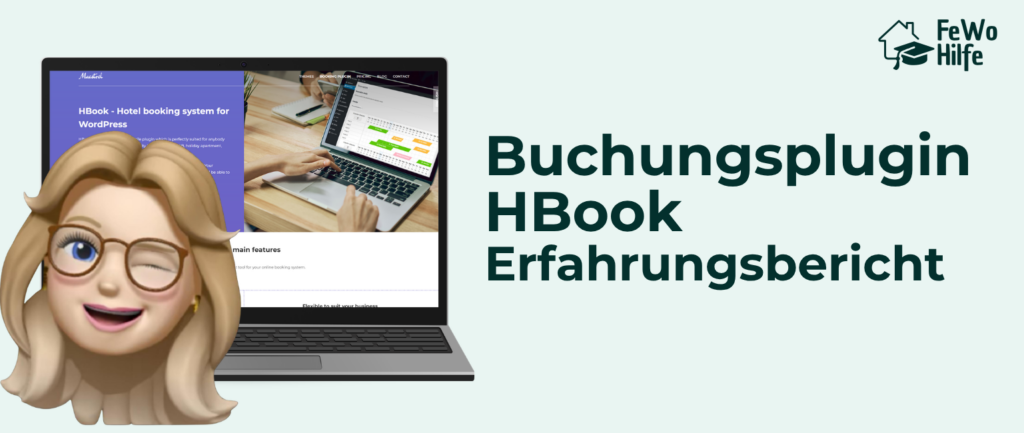 Blogtitelbild für Buchungsplugin HBook Erfahrungsbericht